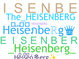 Přezdívka - Heisenberg