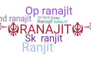 Přezdívka - Ranajit