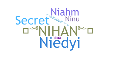 Přezdívka - Nihan