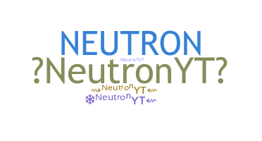 Přezdívka - NeutronYT