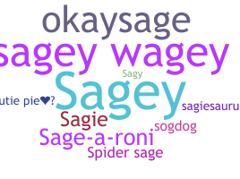 Přezdívka - Sage