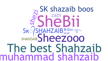 Přezdívka - Shahzaib