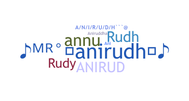 Přezdívka - Anirudh