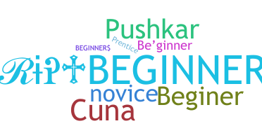 Přezdívka - Beginner