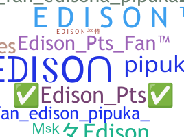 Přezdívka - EdisonPts