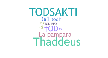 Přezdívka - Tod