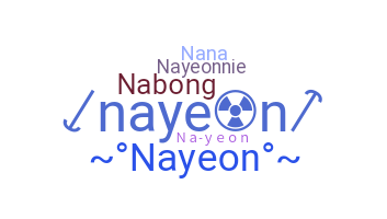 Přezdívka - nayeon