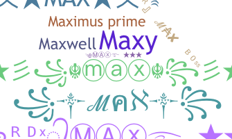 Přezdívka - max