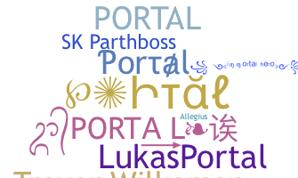 Přezdívka - Portal