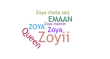 Přezdívka - Zoyaa
