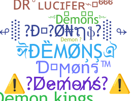 Přezdívka - Demons