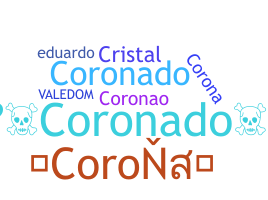 Přezdívka - Coronado