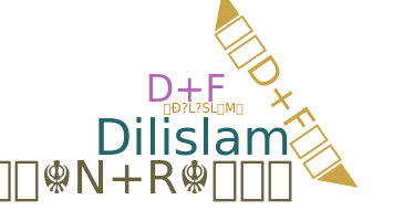 Přezdívka - DILISLAM
