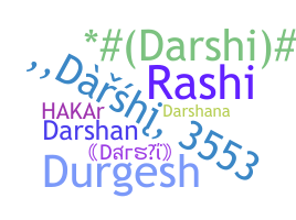 Přezdívka - Darshi