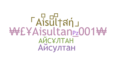 Přezdívka - aisultan
