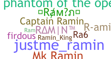 Přezdívka - Ramin