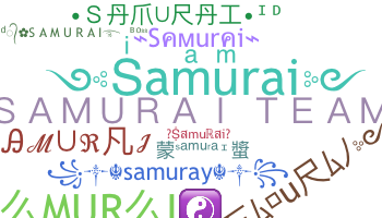 Přezdívka - Samurai