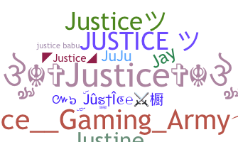 Přezdívka - Justice