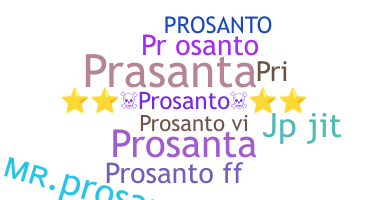 Přezdívka - Prosanto