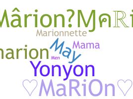 Přezdívka - Marion
