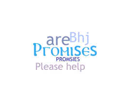 Přezdívka - Promises