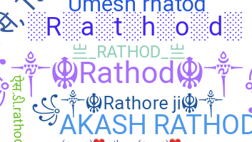 Přezdívka - Rathod