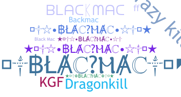 Přezdívka - Blackmac
