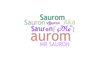 Přezdívka - sauron