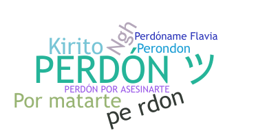 Přezdívka - Perdon