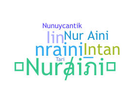 Přezdívka - Nuraini