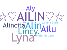 Přezdívka - Ailin