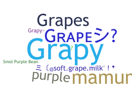 Přezdívka - Grape