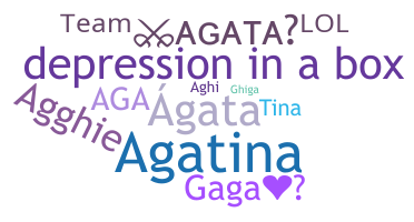 Přezdívka - Agata