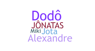 Přezdívka - Jonatas
