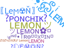 Přezdívka - Lemon