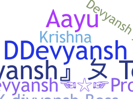 Přezdívka - Devyansh