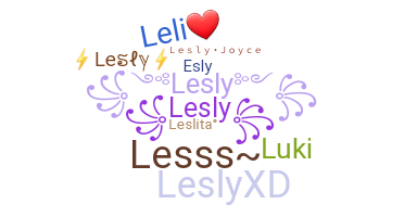 Přezdívka - Lesly