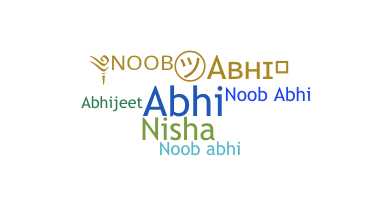Přezdívka - Noobabhi