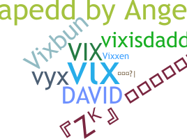 Přezdívka - Vix
