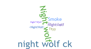 Přezdívka - NightWolf