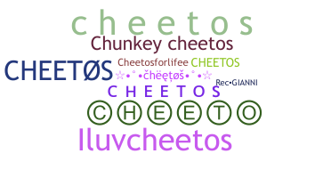Přezdívka - Cheetos