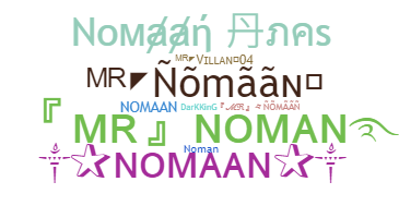 Přezdívka - Nomaan
