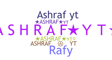 Přezdívka - Ashrafyt