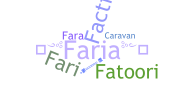 Přezdívka - Faria