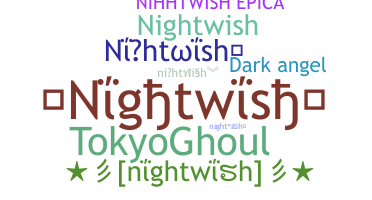 Přezdívka - nightwish