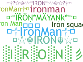 Přezdívka - Iron