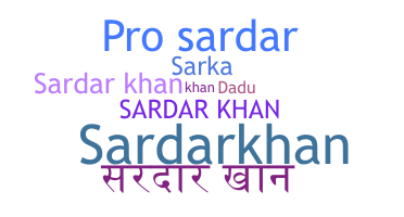 Přezdívka - SardarKhan