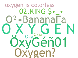 Přezdívka - oxygen