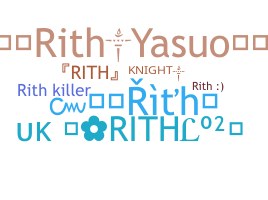 Přezdívka - Rith