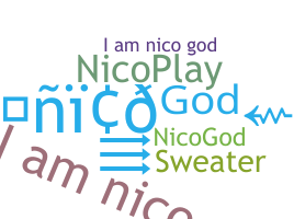 Přezdívka - NicoGOD
